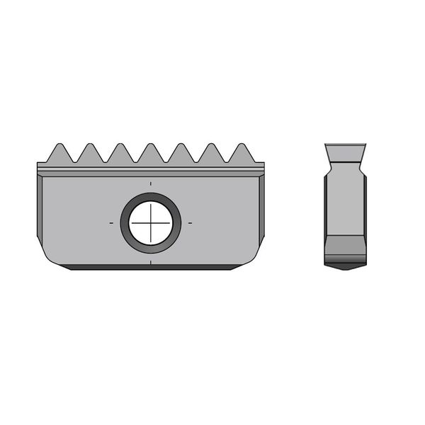 Carmex Precision Tools ミルスレッド外径ねじ切チップ 14mmx10山 MT7 【14E10UN】 14E10UN（直送品）