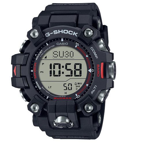 カシオ GW-9500-1JF G-SHOCK MASTER OF G MUDMAN トリプルセンサー ソーラー電波モデル