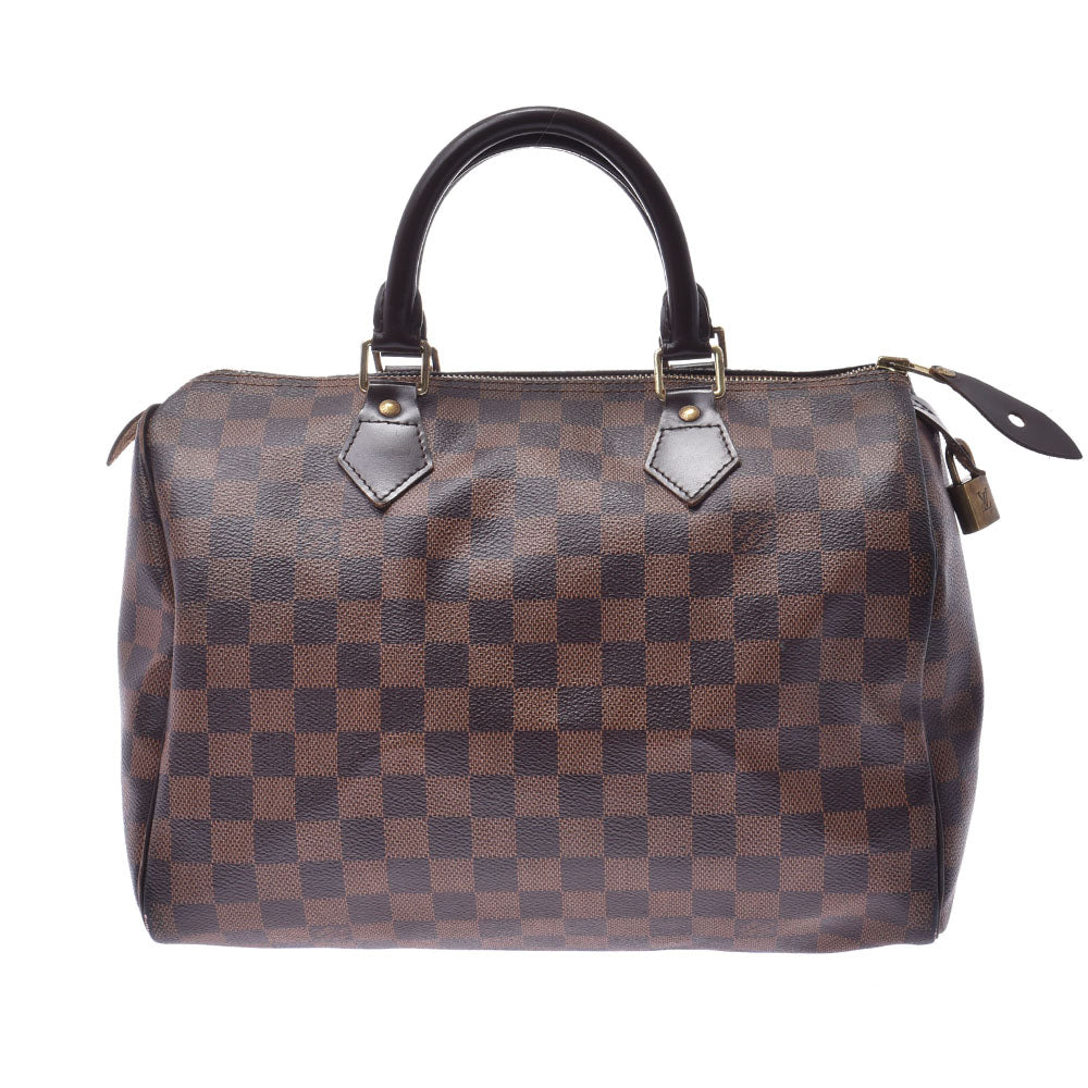 LOUIS VUITTON ルイヴィトンスピーディ30  ダミエ ブラウン レディース ダミエキャンバス ハンドバッグ N41531  中古