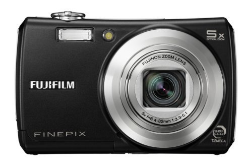 FUJIFILM デジタルカメラ FinePix (ファインピックス) F100fd ブラック FX-F100FDB【中古品】