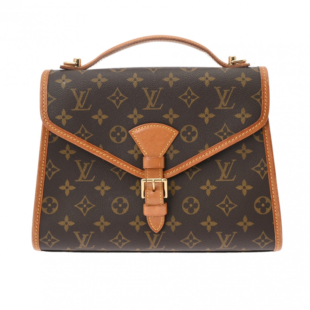 LOUIS VUITTON ルイヴィトン モノグラム ベルエア 2WAY ブラウン M51122 ユニセックス モノグラムキャンバス ハンドバッグ Bランク 中古 