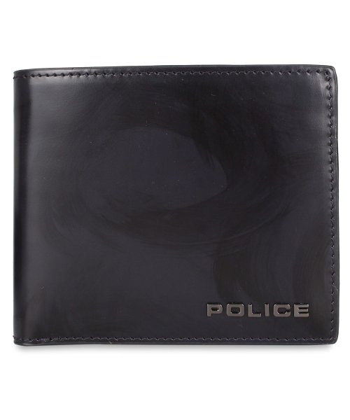 ポリス POLICE 二つ折り財布 メンズ 本革 SPAZZOLA WALLET ダーク ネイビー ブラウン グリーン PA－70501