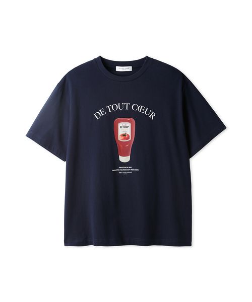 GELATO PIQUE HOMME/【HOMME】ケチャップTシャツ