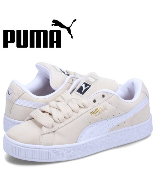 PUMA プーマ スウェード XL スニーカー メンズ スエード SUEDE XL ベージュ 395205－09