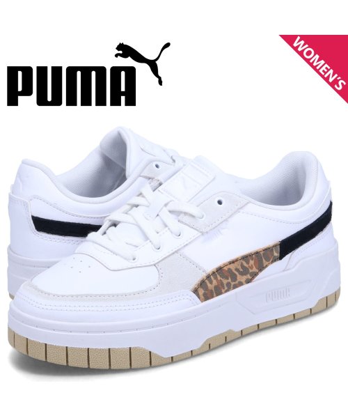 PUMA プーマ スニーカー カリ ドリーム アニマル レディース 厚底 CALI DREAM ANIMAL ホワイト 白 393098－01