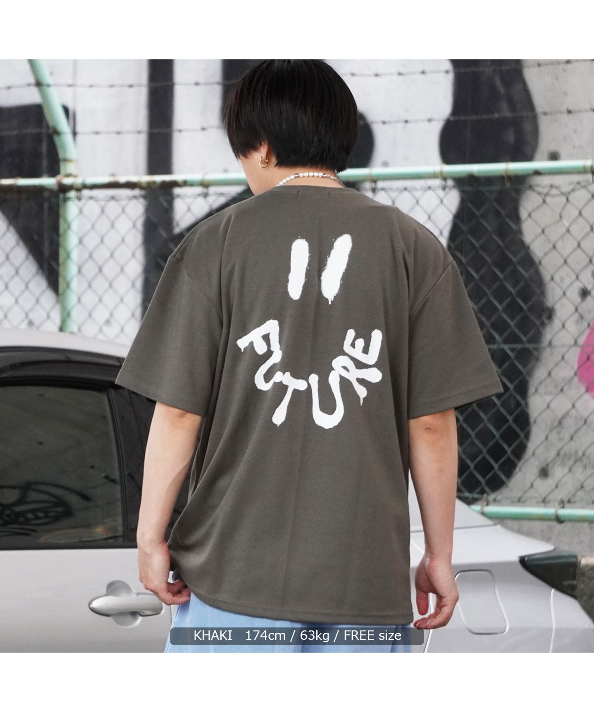 ワンフォークロージング/オーバーサイズ tシャツ メンズ ビッグtシャツ レディース ビッグシルエ･･･