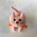 ねこちゃん(オレンジ)