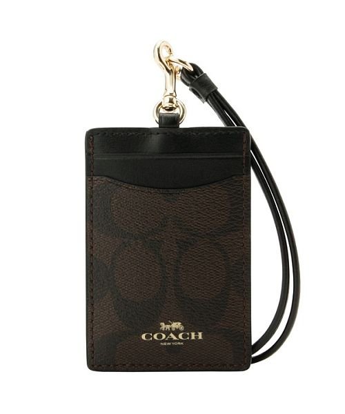 COACH コーチ ランヤード カード パス ケース