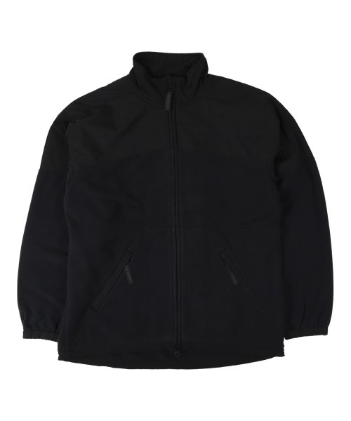 WILD THINGS ワイルドシングス フリース ジャケット アウター メンズ POLARTEC WIND PRO MIDDLE JACKET ブラック グレ