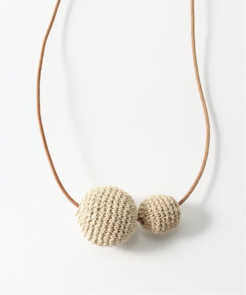 seya. (セヤ) CHAGUR BALL NECKLACE HANDMADE BY W SOFA121