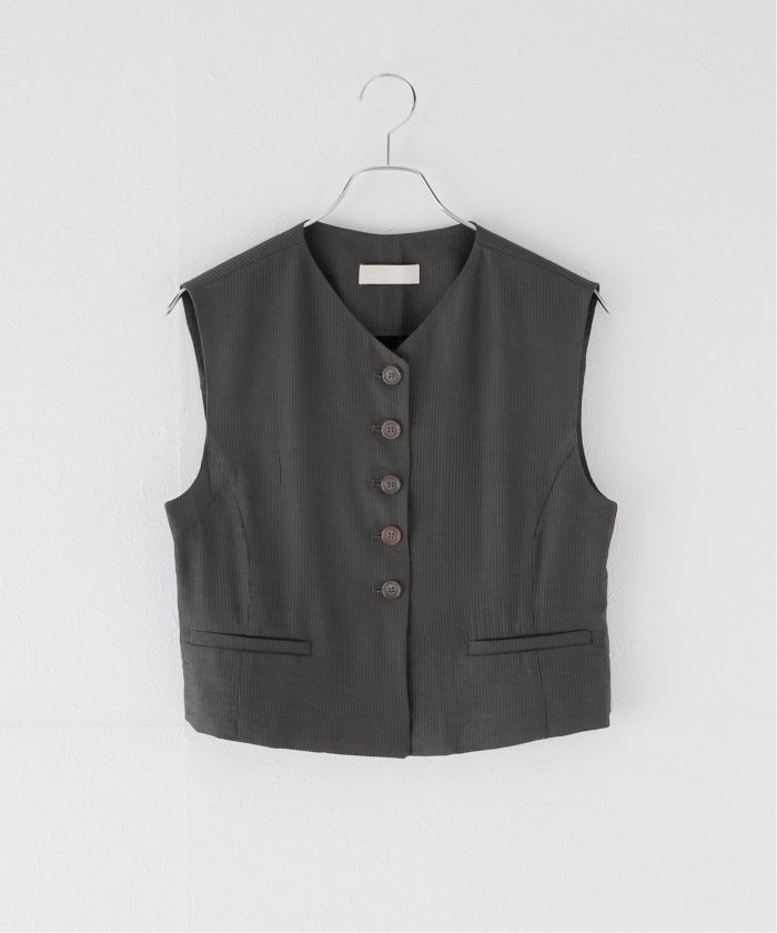 ジャーナルスタンダード/【AMOMENTO / アモーメント】SUPPERBUTTON VEST ･･･