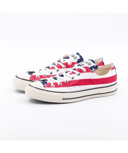 コンバース CONVERSE メンズ レディース スニーカー オールスター US スター＆バーズ HI OX ハイカット ローカット アメリカ国旗 CO－ASU