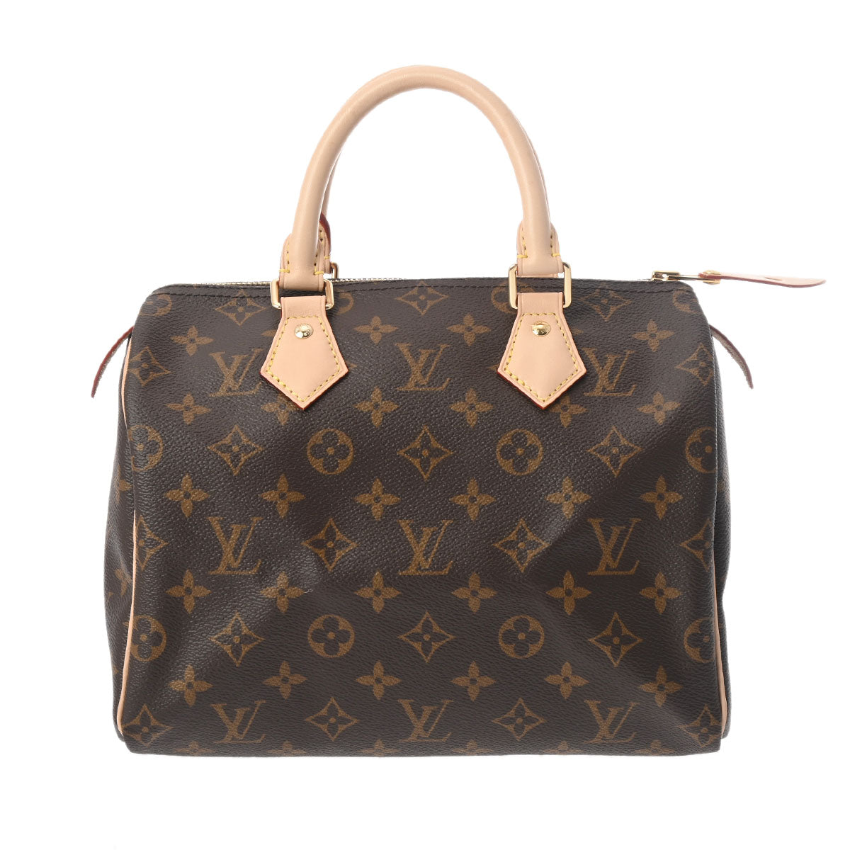 LOUIS VUITTON ルイヴィトン モノグラム スピーディ25 ブラウン M41109 レディース モノグラムキャンバス ハンドバッグ 新同 中古 