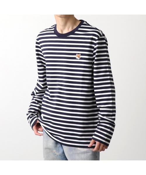 メゾンキツネ/MAISON KITSUNE Tシャツ LM00105KJ0046 長袖 ボーダー