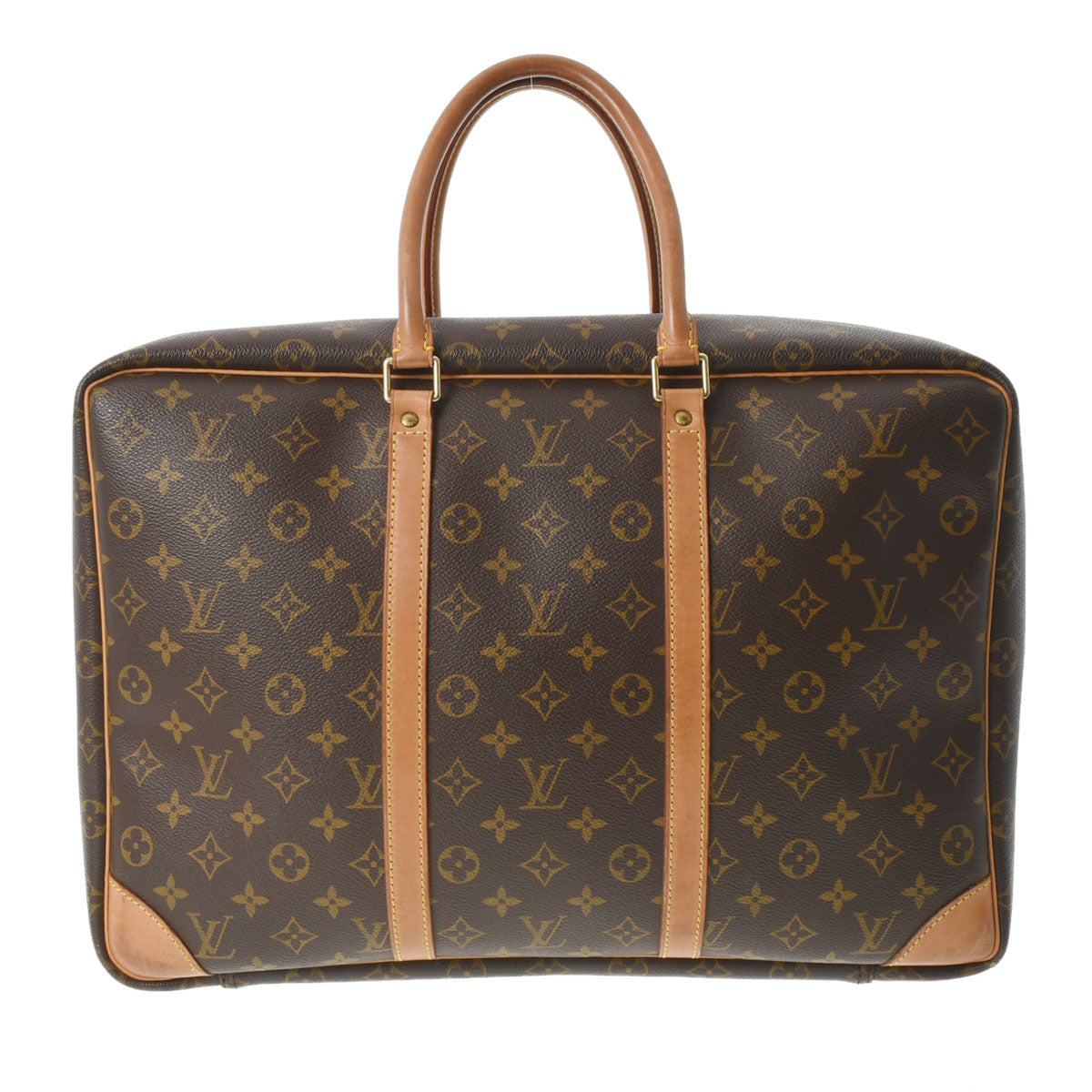 LOUIS VUITTON ルイヴィトン モノグラム シリウス45 ブラウン M41408 ユニセックス モノグラムキャンバス ボストンバッグ Bランク 中古 