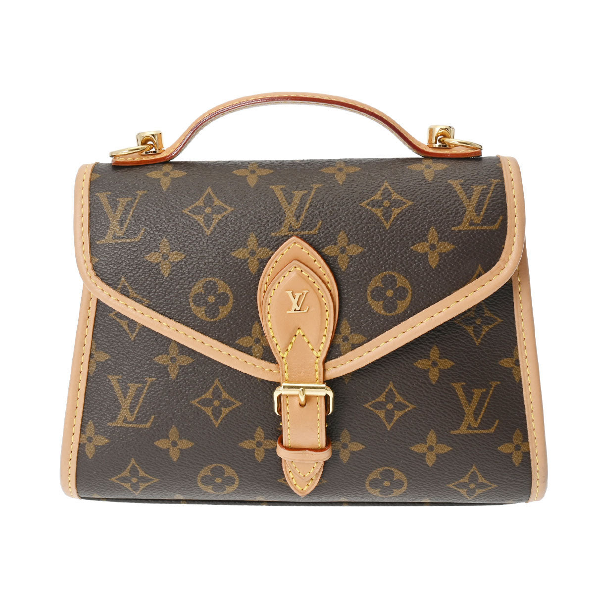 LOUIS VUITTON ルイヴィトン モノグラム LVアイビー 2WAY ブラウン M44919 レディース モノグラムキャンバス ハンドバッグ Aランク 中古 