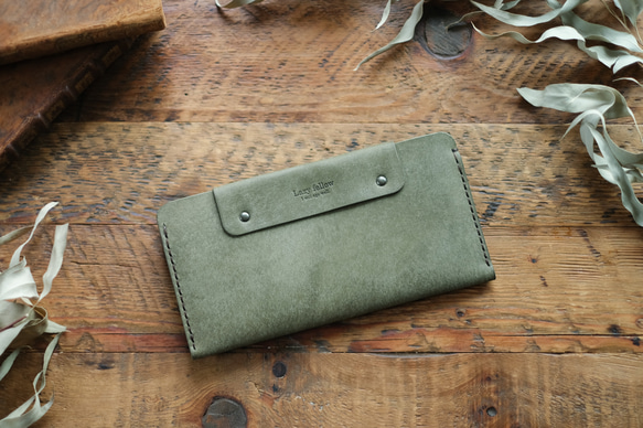 slim wallet スリムウォレット　グレー