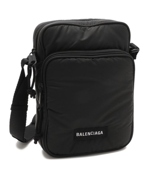 バレンシアガ ショルダーバッグ PUFFY COATED ブラック メンズ BALENCIAGA 719036 2AAMA 1000