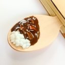 カレースプーンのしおり(オブジェ)大