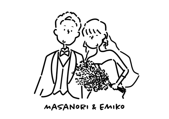 ウェルカムボード 結婚式 イラスト