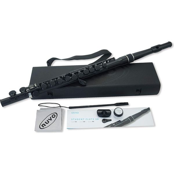 nuvo フルート StudentFlute(BK/BK)/N230SFBK 1箱(1個入)（直送品）