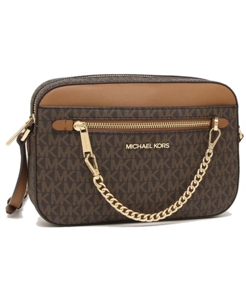 マイケルコース アウトレット ショルダーバッグ ジェットセットアイテム ブラウン レディース MICHAEL KORS 35S1GTTC9B BRW