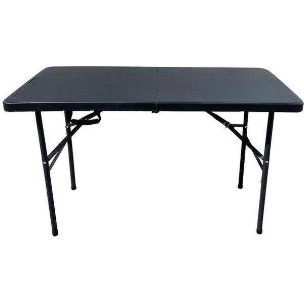 TRI SLOWER OUTDOOR INDOOR FURNITURE FOLDING TABLE 折りたたみ テーブル　ブラック SLW211 1個（直送品）