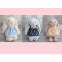 ◆レースのキャミスモック*ぬいぐるみの服jellycat*plush toy clothesジェリーキャット