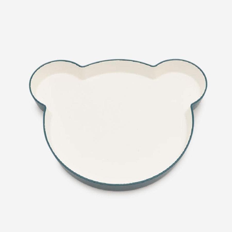 tak | KIDS DISH plate bear ネイビー