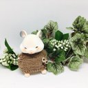 chico お花刺繍セーター ココア