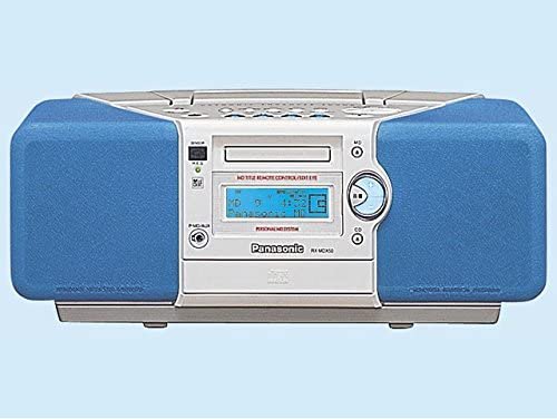 Panasonic パナソニック RX-MDX50-Ａ（ブルー） パーソナルMDシステム （CD/MDデッキ）（ラジカセ形状タイプ）MDLP