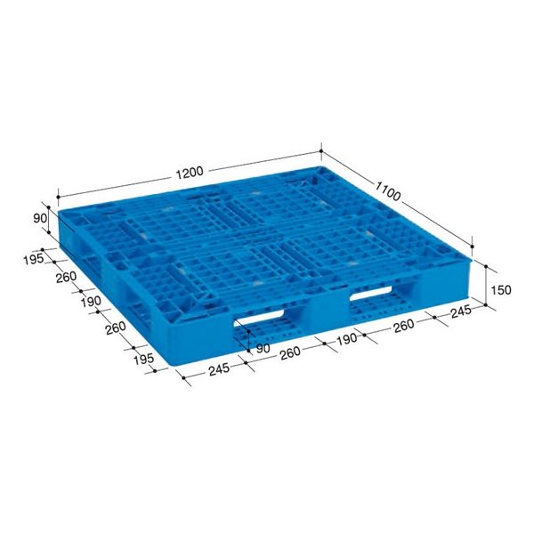 日本プラパレット パレット SLB-1211 SLB1211 1枚（直送品）