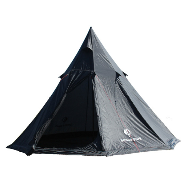 ロイヤル ティピー テント peace park BLACK 36662022-TEPEE-TENT-BK