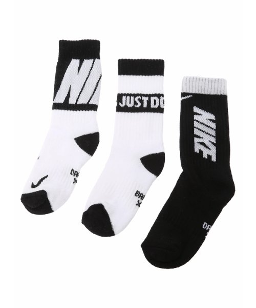 ソックス(14－21cm) NIKE(ナイキ) NHN HBR SPORT 3PK CREW