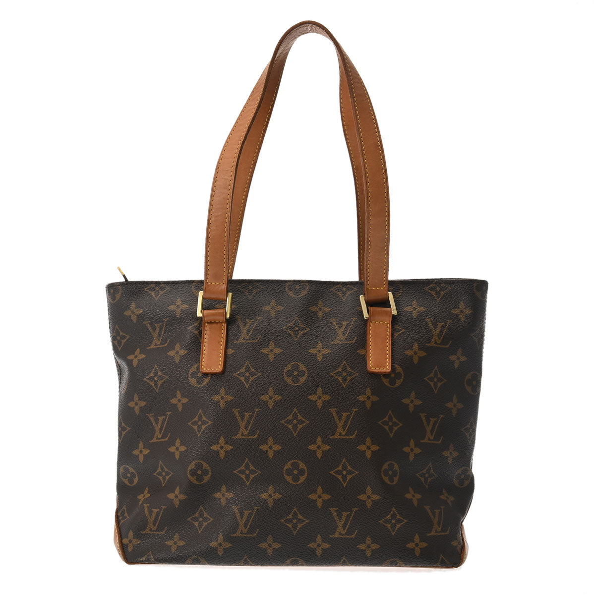 LOUIS VUITTON ルイヴィトン モノグラム カバピアノ ブラウン M51148 レディース モノグラムキャンバス トートバッグ Bランク 中古 