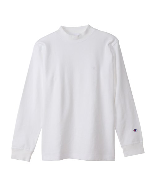 Champion チャンピオン ベーシックモックネック長袖Tシャツ C3－S402－22FW