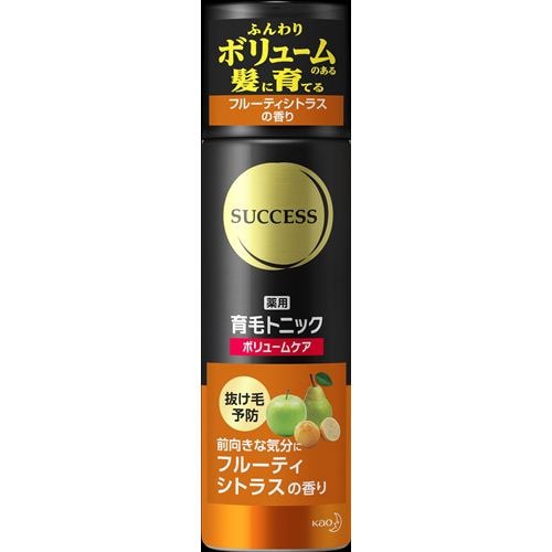 花王 サクセス 薬用育毛トニック ボリュームケア フルーティシトラス 180g