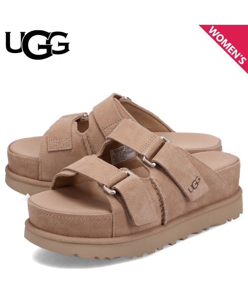 UGG アグ サンダル スライドサンダル ゴールデンスター ハイ レディース ベージュ 1155458