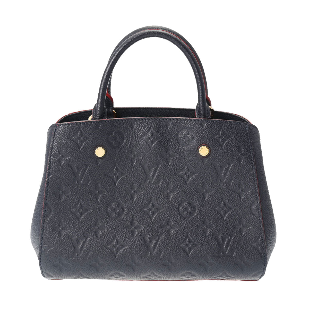 LOUIS VUITTON ルイヴィトン モノグラムアンプラント モンテーニュ BB 2WAY マリーヌルージュ M42747 レディース モノグラムアンプラント ハンドバッグ Aランク 中古 