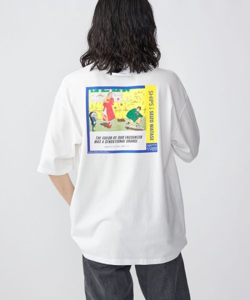 SHIPS: WATASE SEIZO コラボレーション Tシャツ