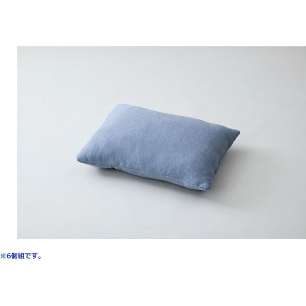 YAMAZEN クール&とろ～寝枕 SE-PL（BL）*6 1セット6枚組（直送品）