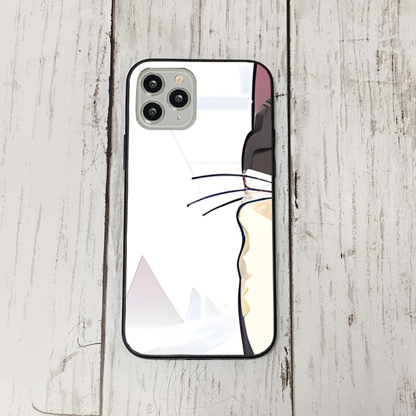 iphoneケース4-2-50 iphone 強化ガラス ねこ・猫・ネコ 箱2 かわいい アイフォン iface