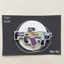 トイガン クロスステッチ刺繍ブローチ