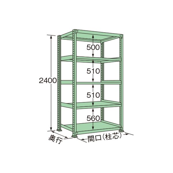 扶桑金属工業 中量ラック ML2409J