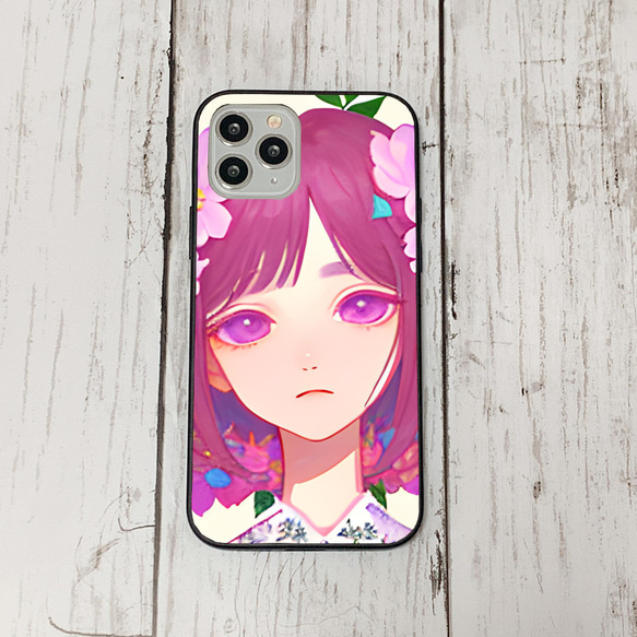 iphonecase6-4_7 iphone 強化ガラス お花(ic) アイフォン iface ケース