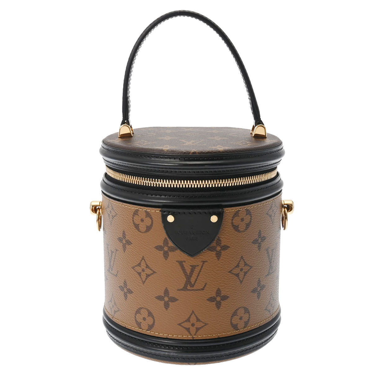 LOUIS VUITTON ルイヴィトン モノグラムリバース カンヌ ブラウン/キャメル系 M43986 レディース モノグラムリバースキャンバス 2WAYバッグ Aランク 中古 