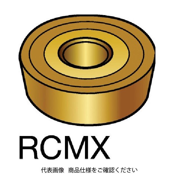 サンドビック（SANDVIK） サンドビック T-Max P 旋削用ポジ・チップ RCMX 12 04 00E S05F 610-5840（直送品）