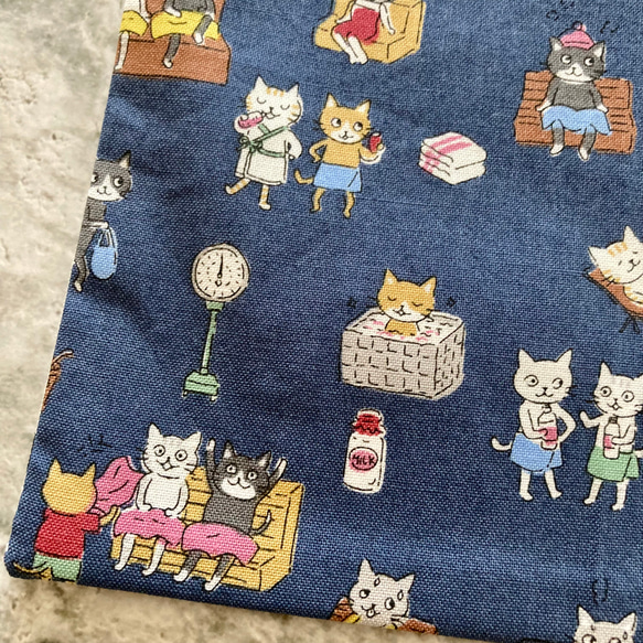 30×40ランチマット サウナ猫