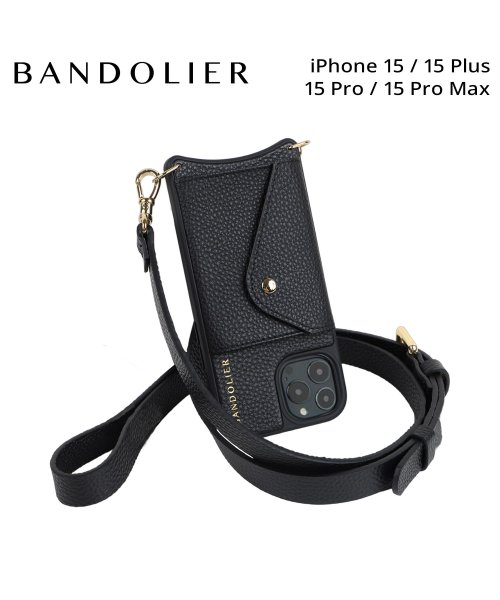 BANDOLIER バンドリヤー iPhone15 15Pro iPhone 15 Pro Max iPhone 15 Plus スマホケース スマホショルダー