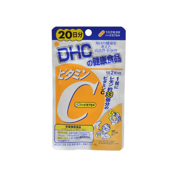 ＤＨＣ ビタミンC ハードカプセル 20日分 40粒 F913946